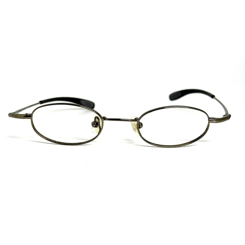 Nike Flexon 4602 317 Gunmetal Oval Eyeglasses Frames 41-19-130 Mens Womens
